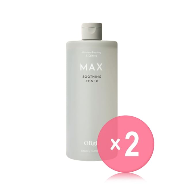 OBgE-Max Soothing Toner 2pcs Bundle Set