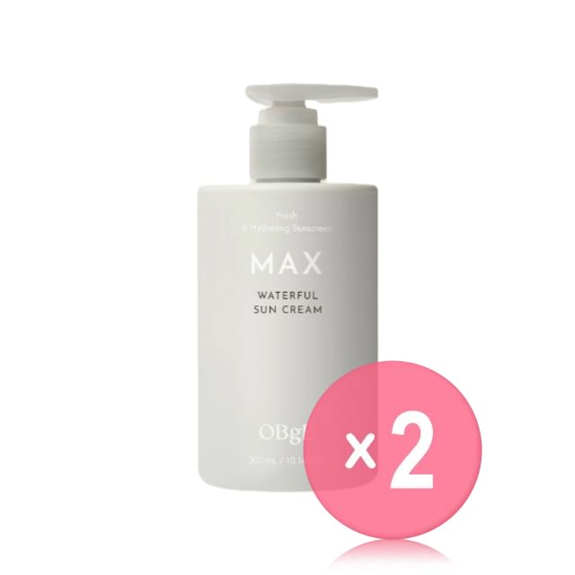OBgE-Max Waterful Sun Cream 2pcs Bundle Set