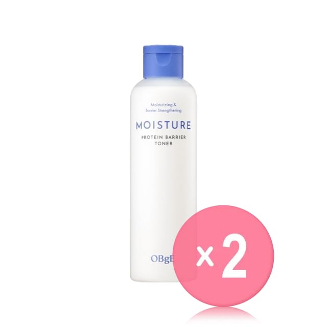 OBgE-Moisture Protein Barrier Toner 2pcs Bundle Set