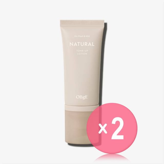 OBgE-Natural Tone-Up Lotion 2pcs Bundle Set