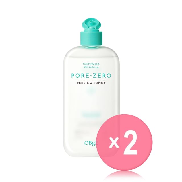 OBgE-Pore Zero Peeling Toner 2pcs Bundle Set