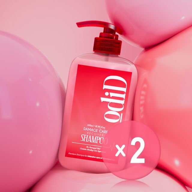 odiD-Damage Care Recover Shampoo 2pcs Bundle Set