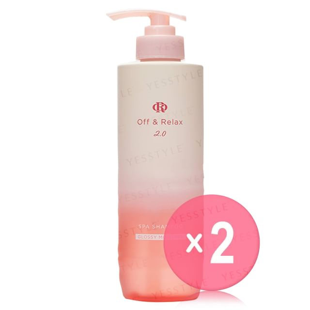 Off - Relax-Spa Shampoo 20 Glossy Moisture 2pcs Bundle Set
