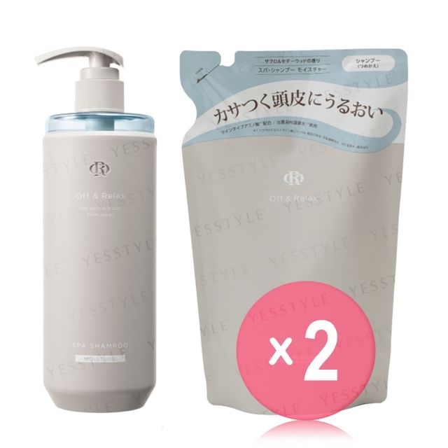 Off - Relax-Spa Shampoo Moisture 2pcs Bundle Set