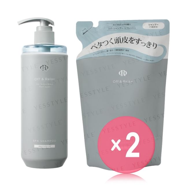 Off - Relax-Spa Shampoo Refresh 2pcs Bundle Set