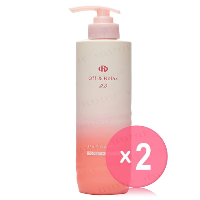 Off - Relax-Spa Treatment 20 Glossy Moisture 2pcs Bundle Set