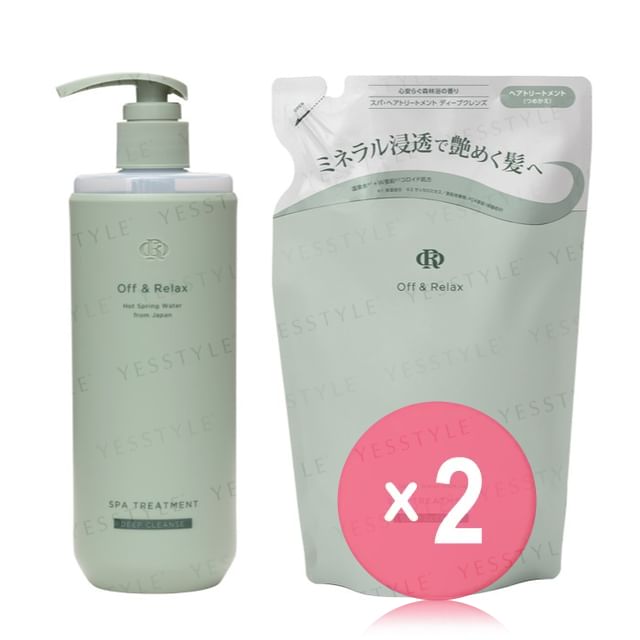Off - Relax-Spa Treatment Deep Cleanse 2pcs Bundle Set