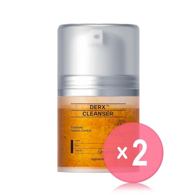 oganacell-Derx Cleanser 30ml 2pcs Bundle Set