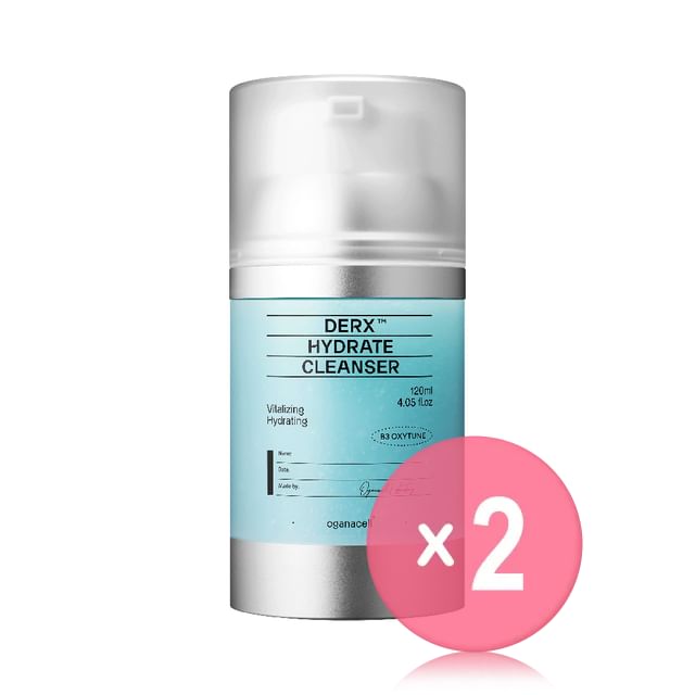 oganacell-Derx Hydrate Cleanser 2pcs Bundle Set