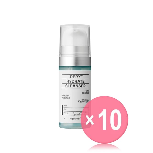 oganacell-Derx Hydrate Cleanser Mini 10pcs Bundle Set