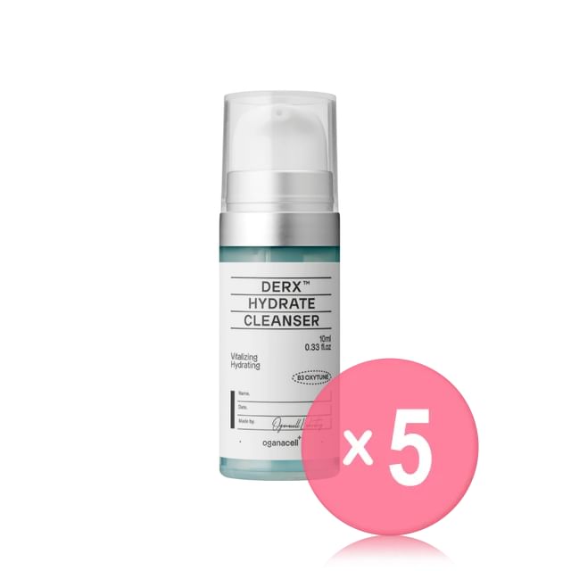 oganacell-Derx Hydrate Cleanser Mini 5pcs Bundle Set