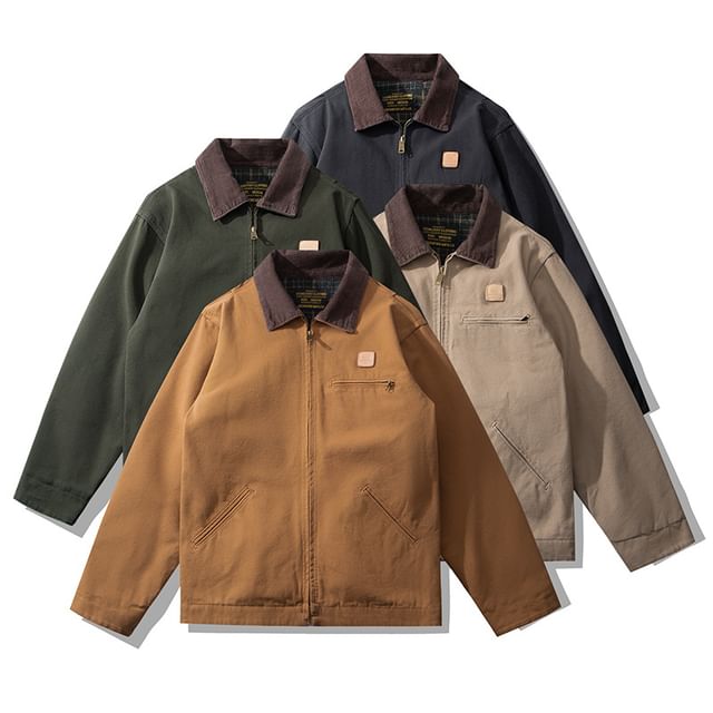 OKONKWO-Canvas Detroit Jacket