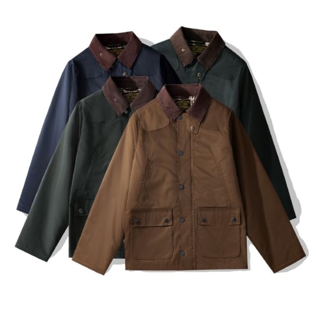 OKONKWO-Patchwork Padded Jacket