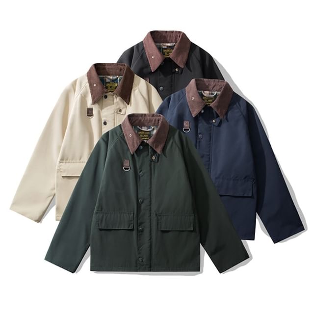 OKONKWO-Patchwork Polo Parka