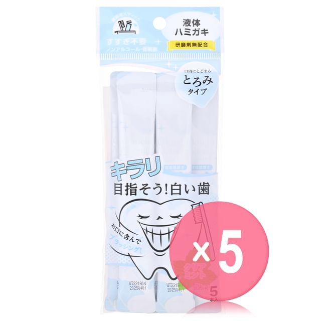 Okuchi-Whitening Liquid Toothpaste 5pcs Bundle Set