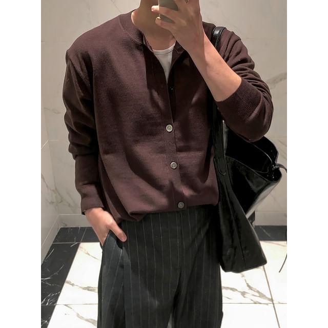Okwano-Plain Cardigan