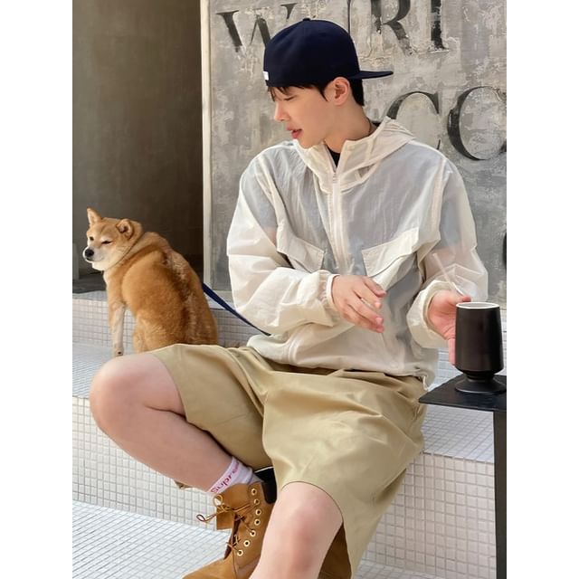 Okwano-Quick-Dry Hooded Light Jacket