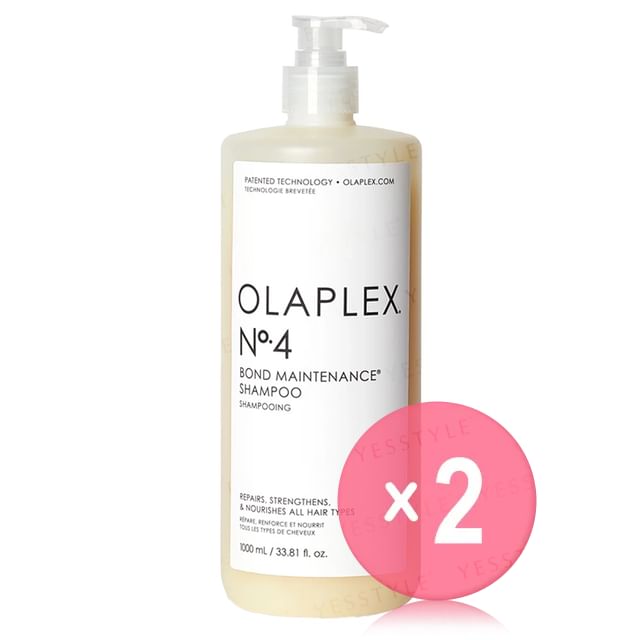 OLAPLEX-No4 Bond Maintenance Shampoo 1000ml 2pcs Bundle Set