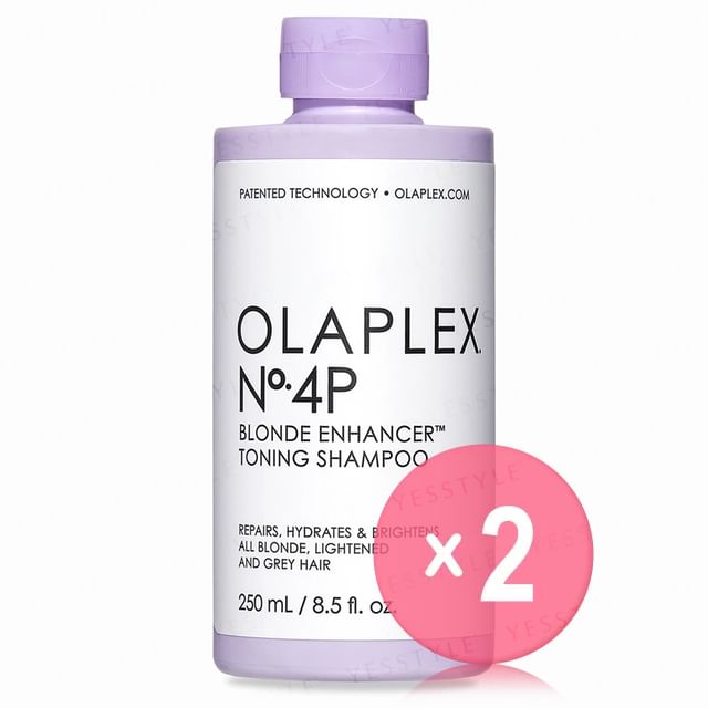 OLAPLEX-No4P Blonde Enhancer Toning Shampoo 2pcs Bundle Set