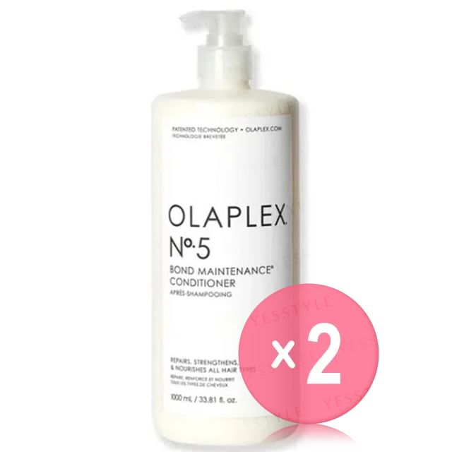 OLAPLEX-No5 Bond Maintenance Conditioner 1000ml 2pcs Bundle Set