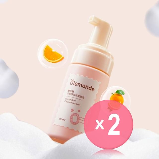 Olemonde-Kids Cloud-Soft Cleansing Foam 2pcs Bundle Set