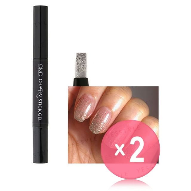 OMD-Charm Stick Nail Gel 16 Silver 2pcs Bundle Set