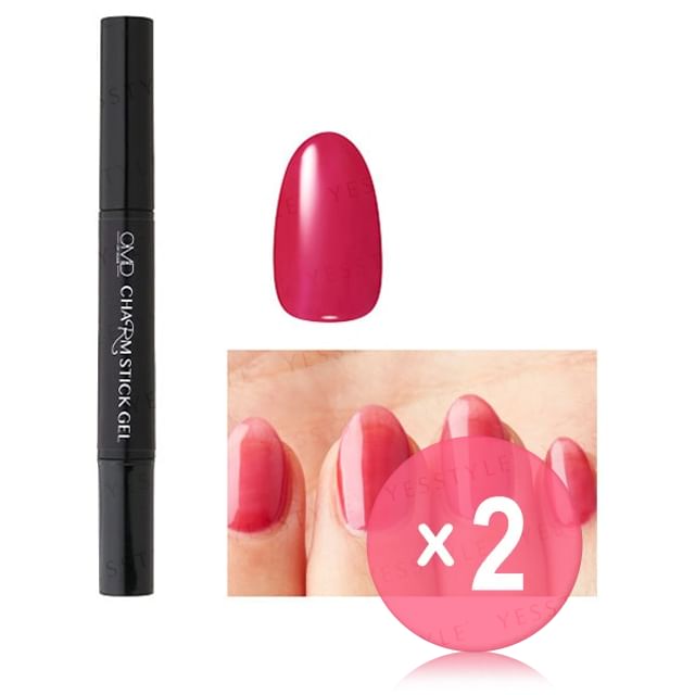 OMD-Charm Stick Nail Gel 27 Cherry Drop 2pcs Bundle Set