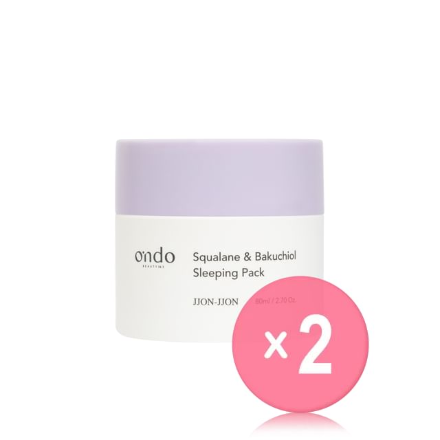 Ondo-Squalane Bakuchiol Sleeping Pack 2pcs Bundle Set
