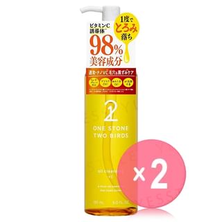 ONE STONE TWO BIRDS-Oil Cleansing VC 2pcs Bundle Set
