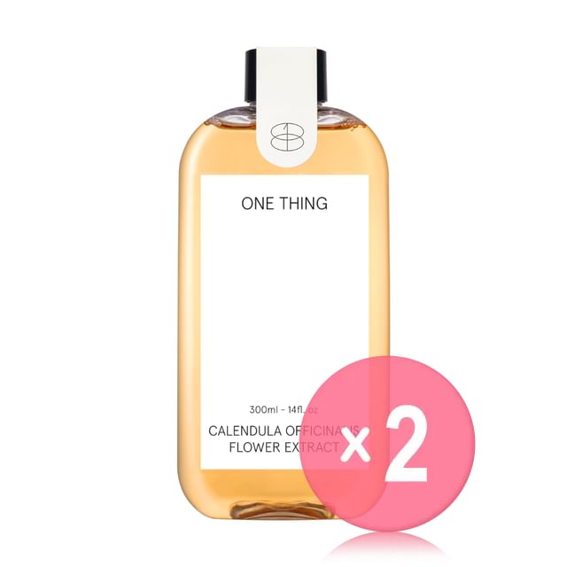 ONE THING-Calendula Officinalis Flower Extract Toner Jumbo 2pcs Bundle Set