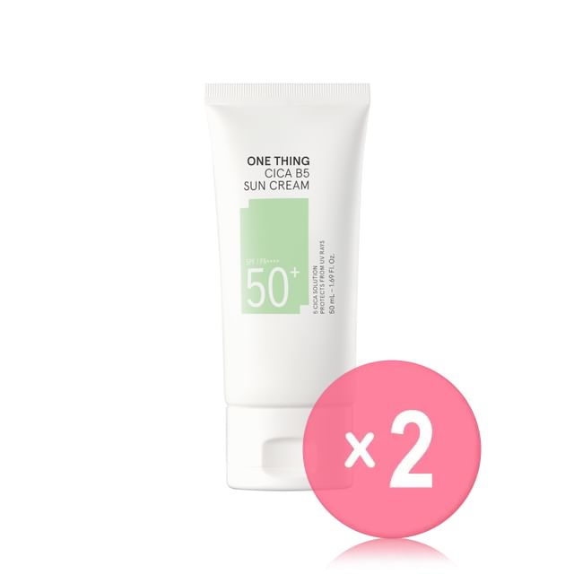 ONE THING-Cica B5 Sun Cream 2pcs Bundle Set