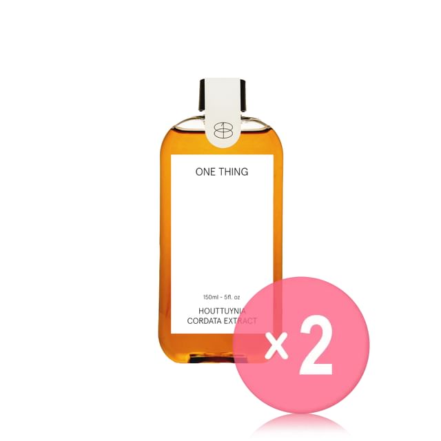 ONE THING-Houttuynia Cordata Extract Toner 2pcs Bundle Set
