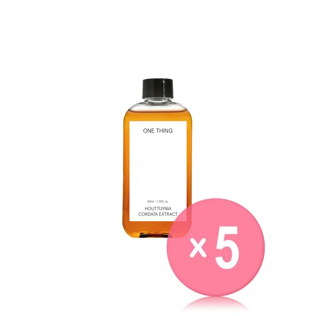 ONE THING-Houttuynia Cordata Extract Toner Mini 5pcs Bundle Set