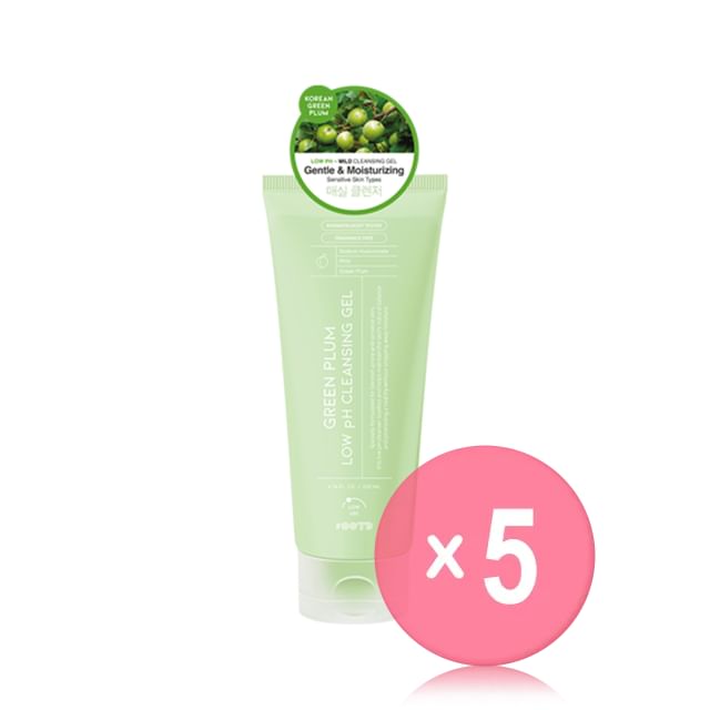 OOTD-Green Plum Low pH Cleansing Gel 5pcs Bundle Set