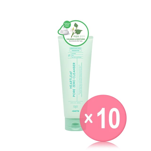 OOTD-Heartleaf Pore Zero Cleanser 10pcs Bundle Set