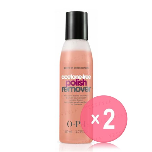OPI-Acetone-free Polish Remover 2pcs Bundle Set