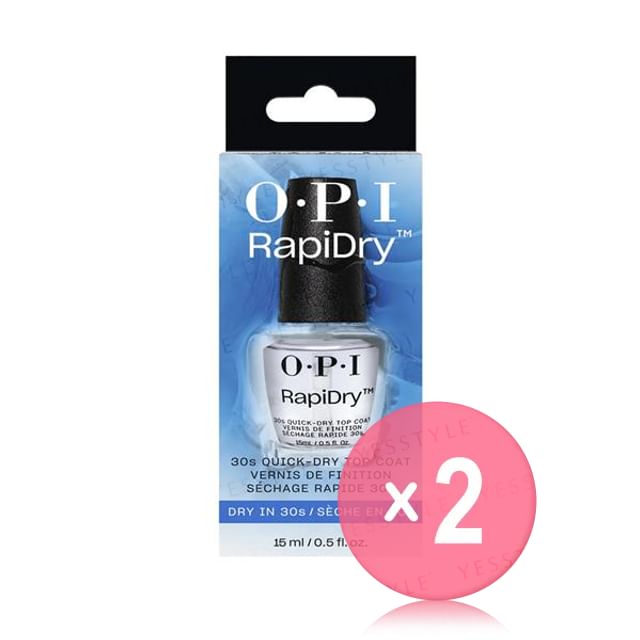 OPI-Rapidry Top Coat 2pcs Bundle Set