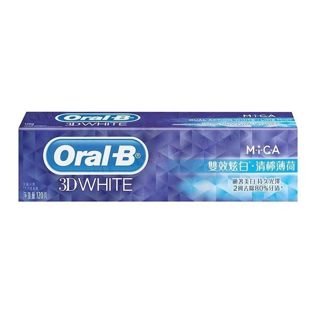 Oral-B-3D White Toothpaste Lime Mint