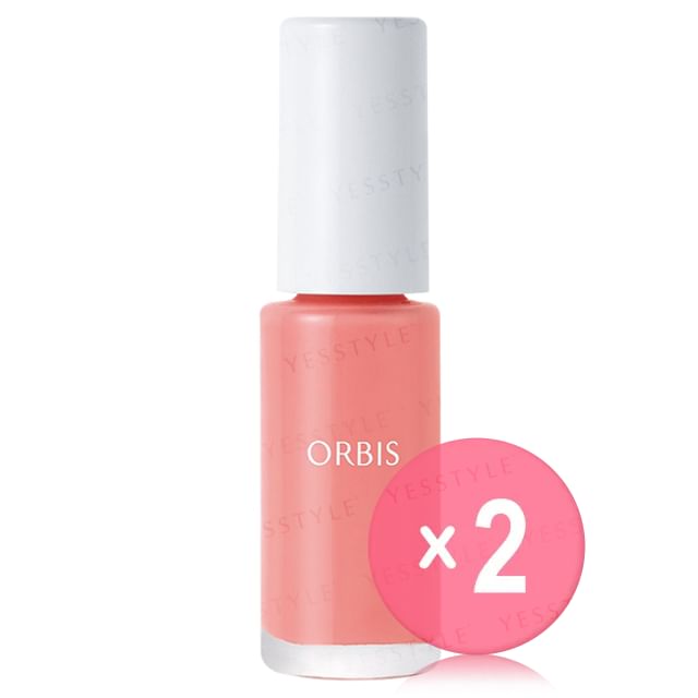 Orbis-Base Coat Nail Polish Pink Blossom 2pcs Bundle Set