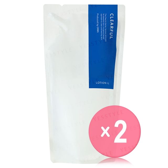Orbis-Clearful Lotion Refresh Refill 2pcs Bundle Set