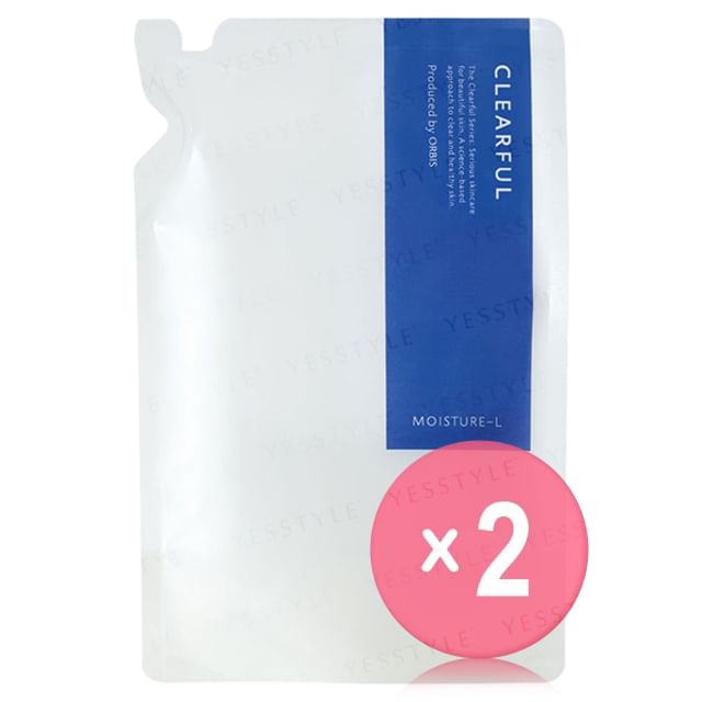 Orbis-Clearful Moisture - L Refresh Refill 2pcs Bundle Set