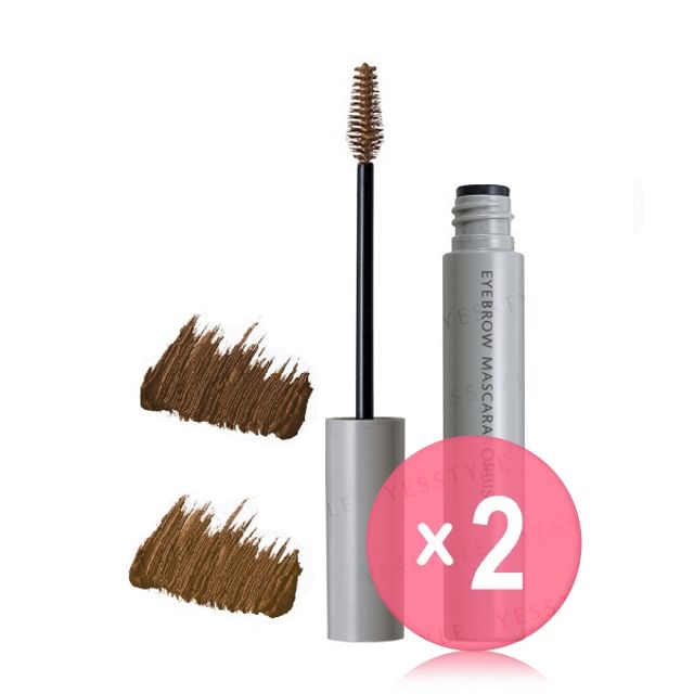 Orbis-Eyebrow Mascara 2pcs Bundle Set