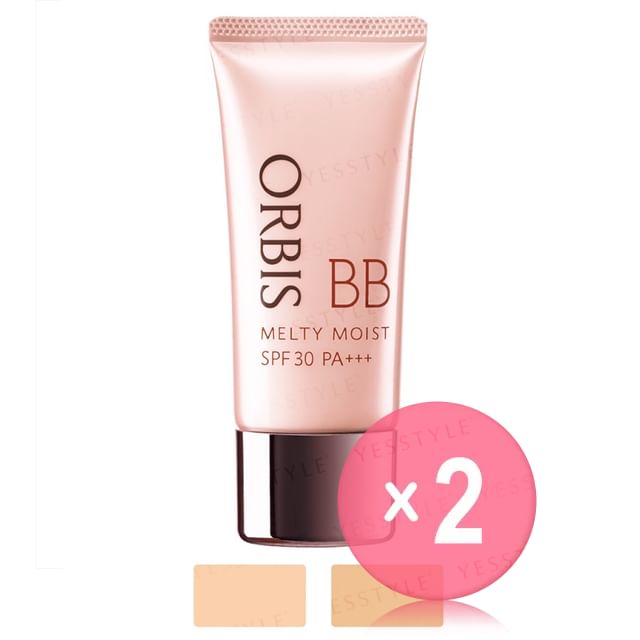 Orbis-Melty Moist BB SPF 30 PA 2pcs Bundle Set