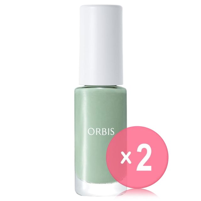 Orbis-Nail Polish Minty Milk 2pcs Bundle Set