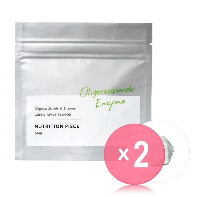 Orbis-Nutrition Piece Oligosaccharide Enzyme Green Apple 2pcs Bundle Set