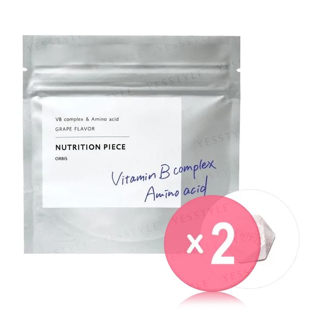Orbis-Nutrition Piece Vitamin B Complex Amino Acids Grape 2pcs Bundle Set