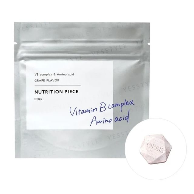 Orbis-Nutrition Piece Vitamin B Complex Amino Acids Grape