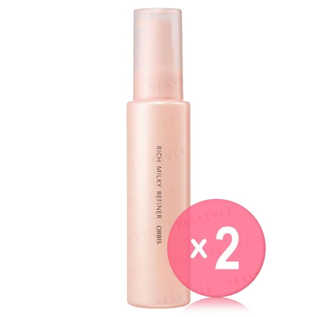 Orbis-Rich Milky Refiner Essence 2pcs Bundle Set