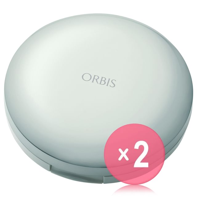 Orbis-Suncreen Powder Special Case 2pcs Bundle Set
