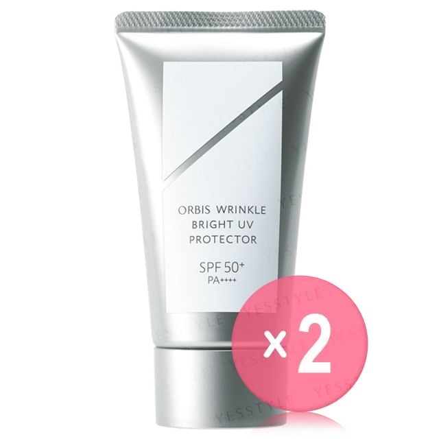 Orbis-Wrinkle Bright UV Protector N SPF50 PA 2pcs Bundle Set